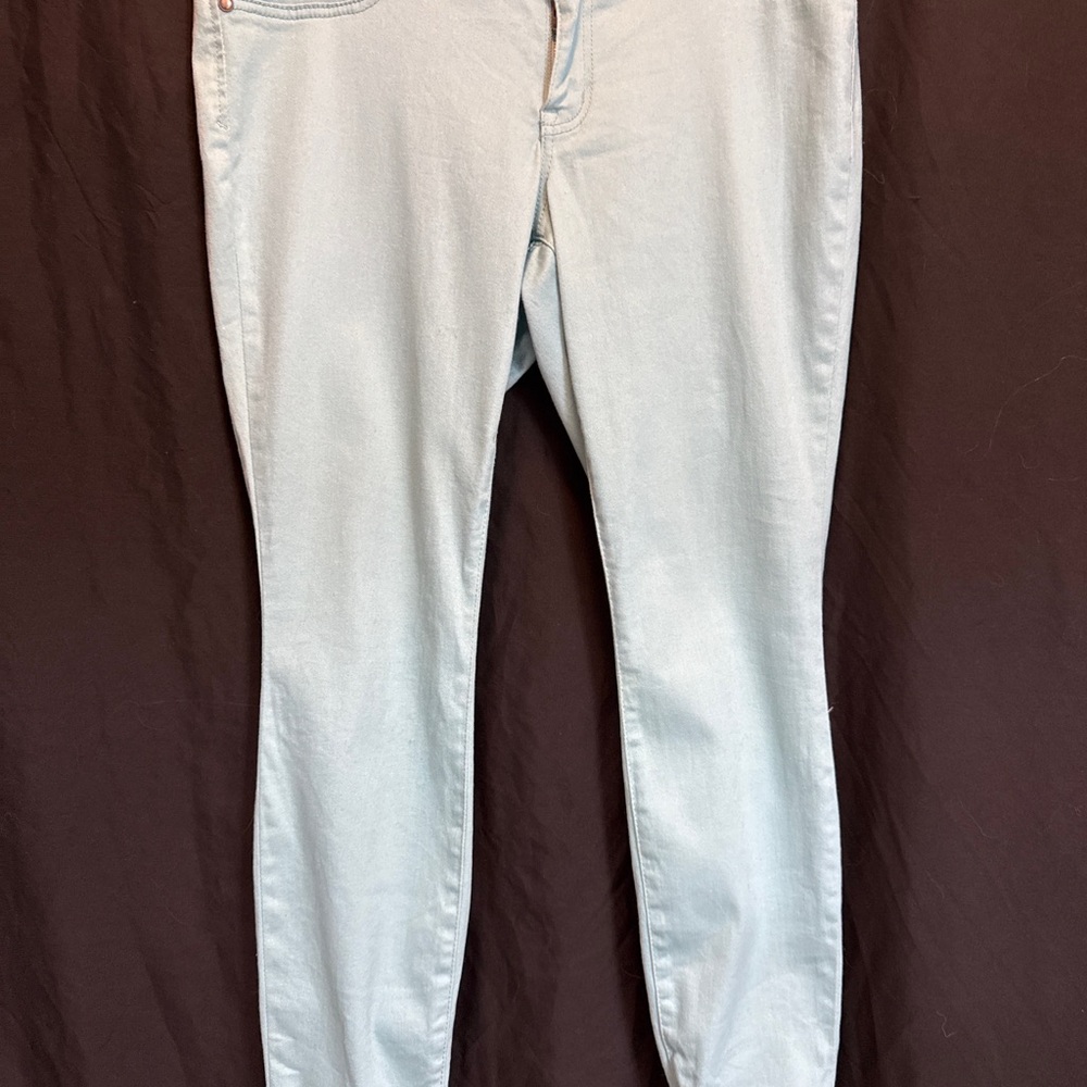 Jessica Simpson Kiss Me Ankle Women's Turquoise Skinny Jeans - Stretch Slim Fit